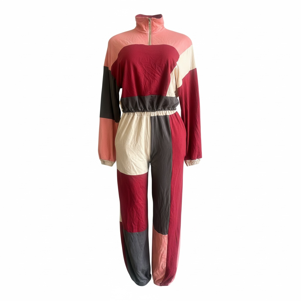 City Motion Colorblock Jogger Set