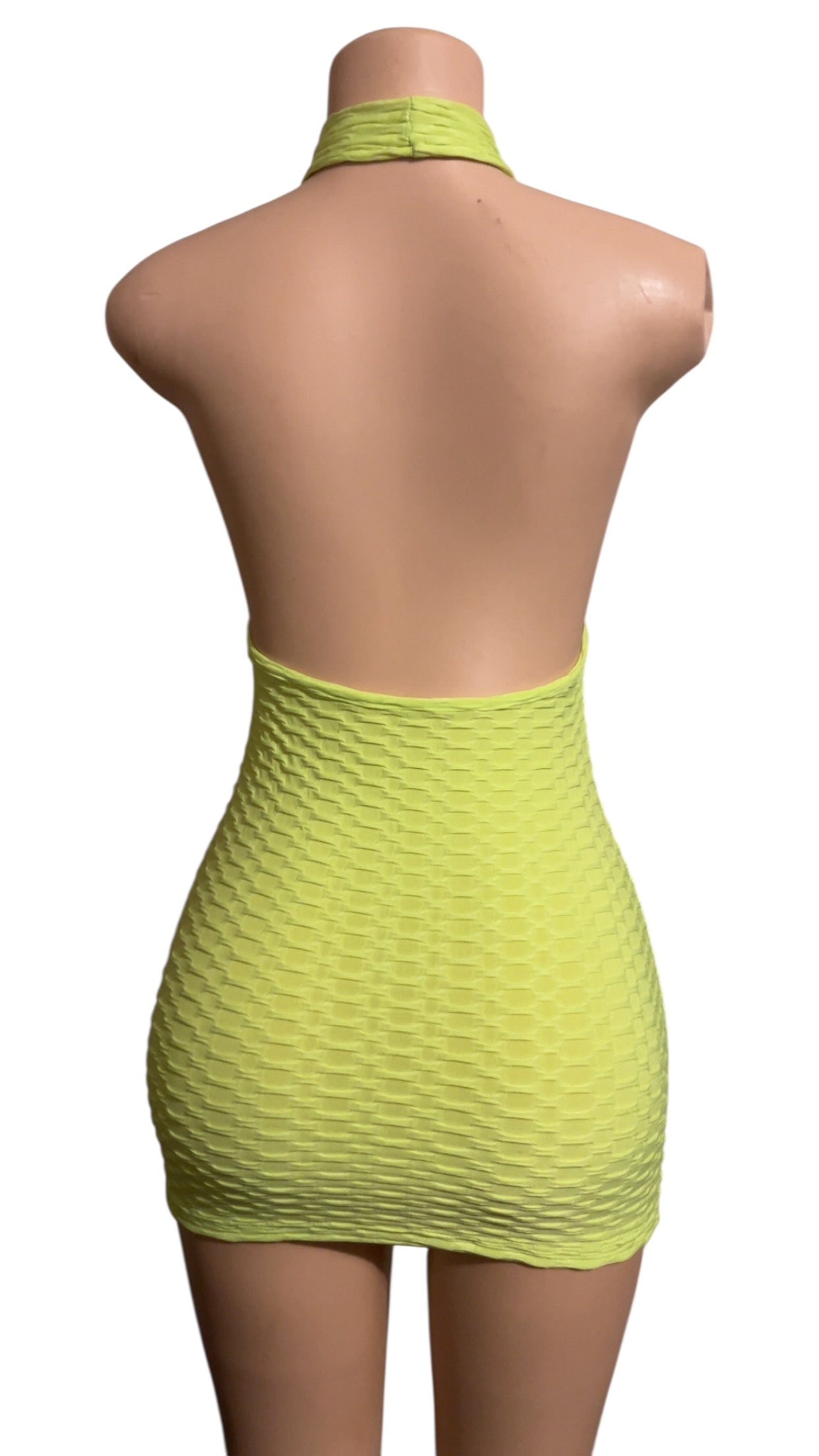 Lime Luxe Ring-Detail Mini