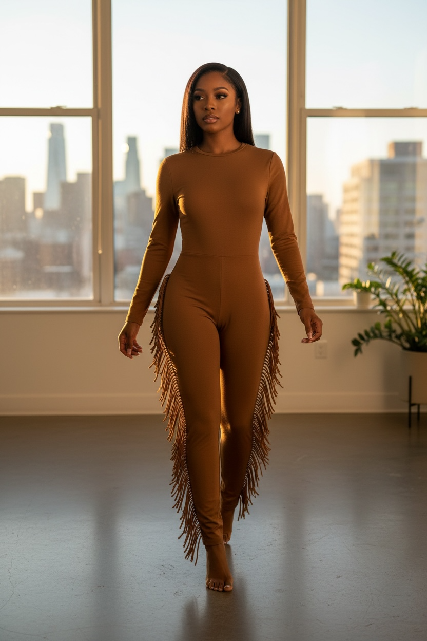 Fringe Movement Jumpsuit