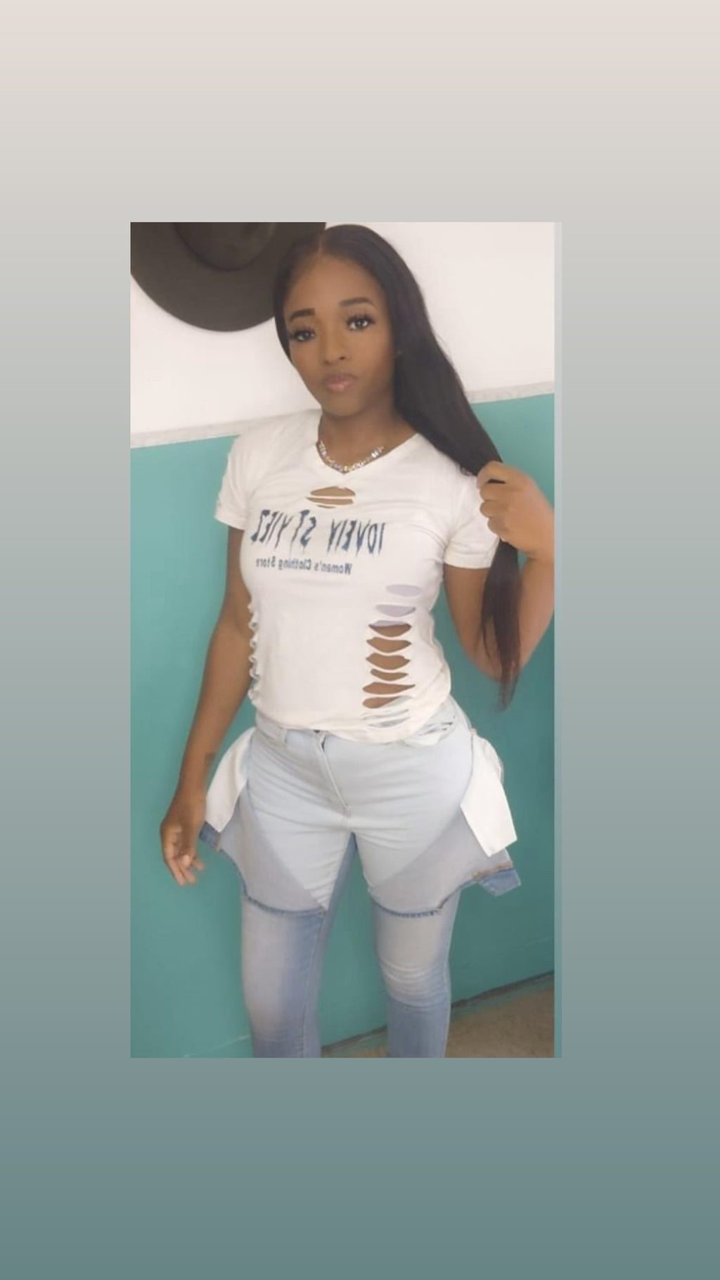 Layered Chic Denim Jeans