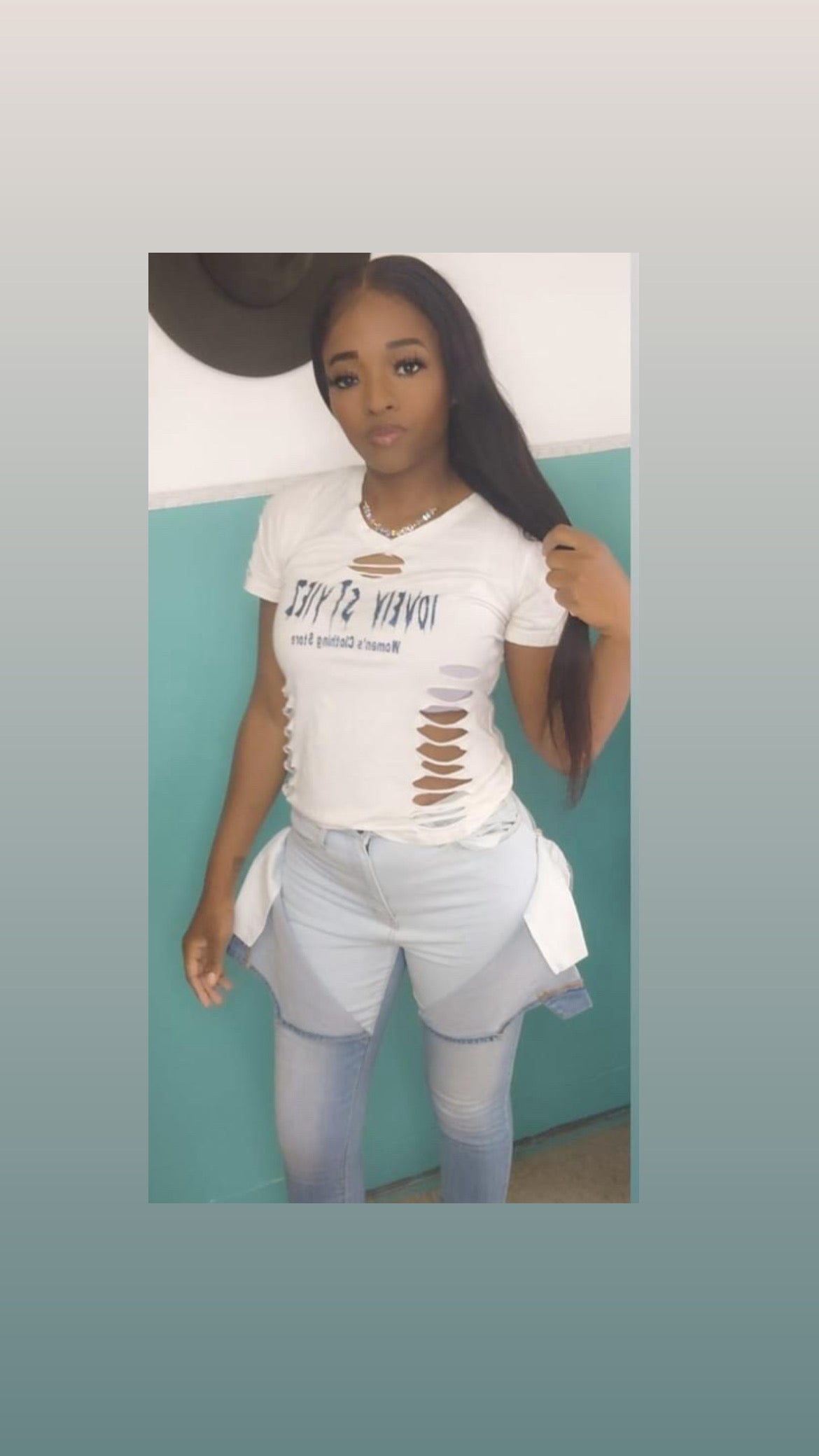 Layered Chic Denim Jeans