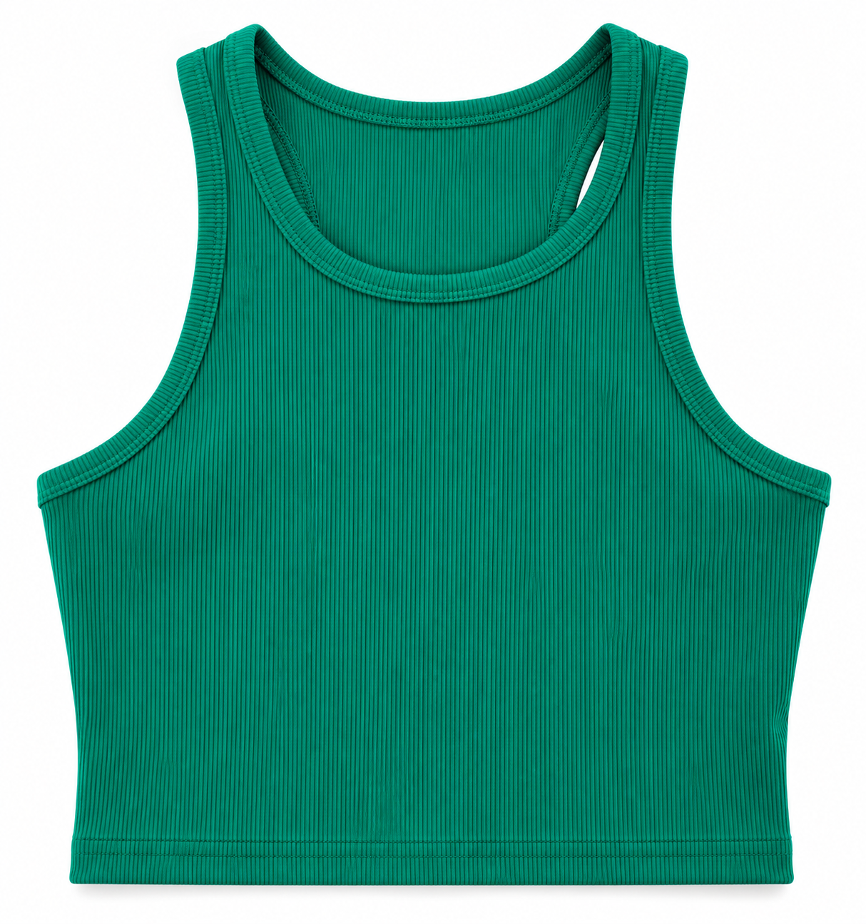 The Essential Ribbed Crop Tank