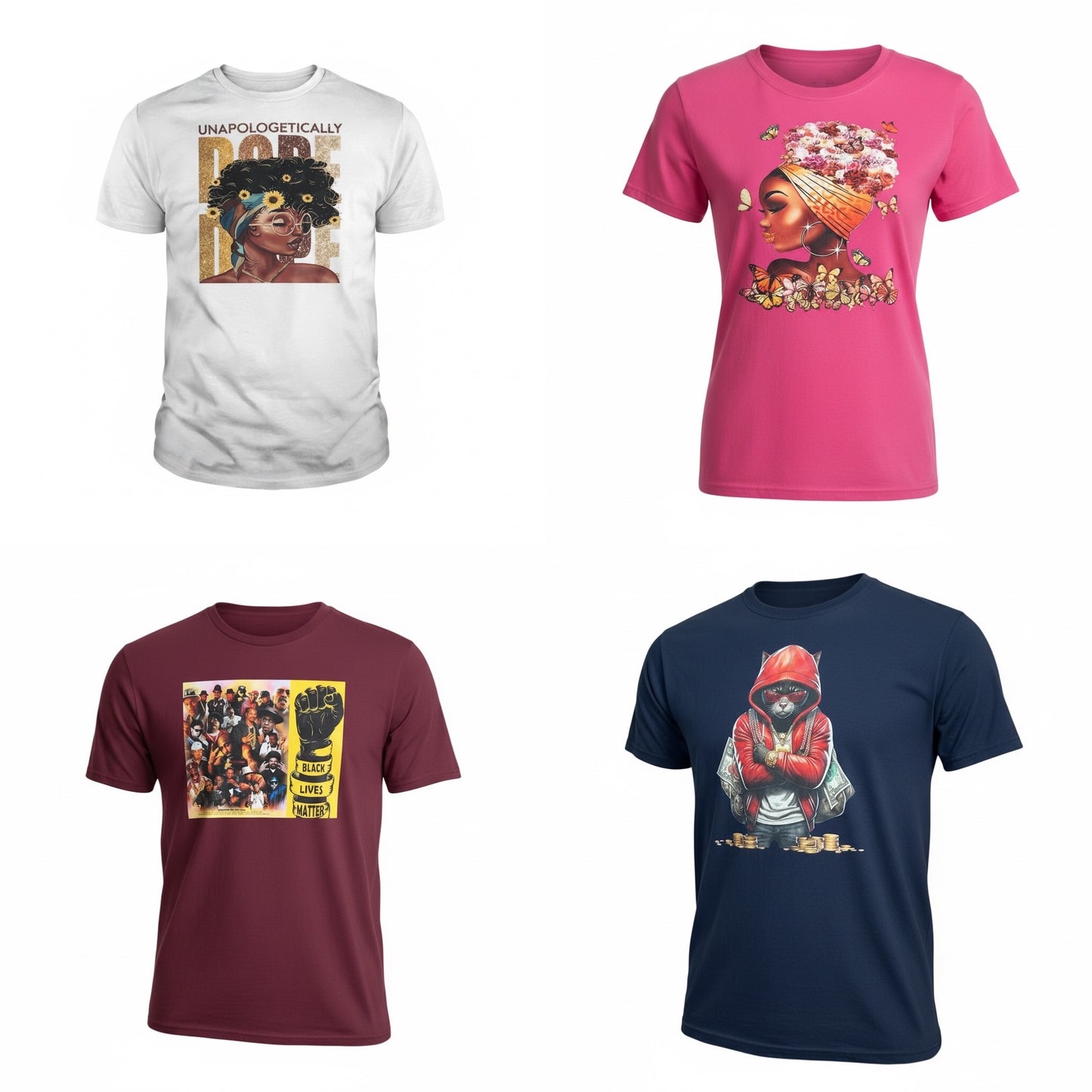 CLT Fashion Custom Graphic Tee Collection