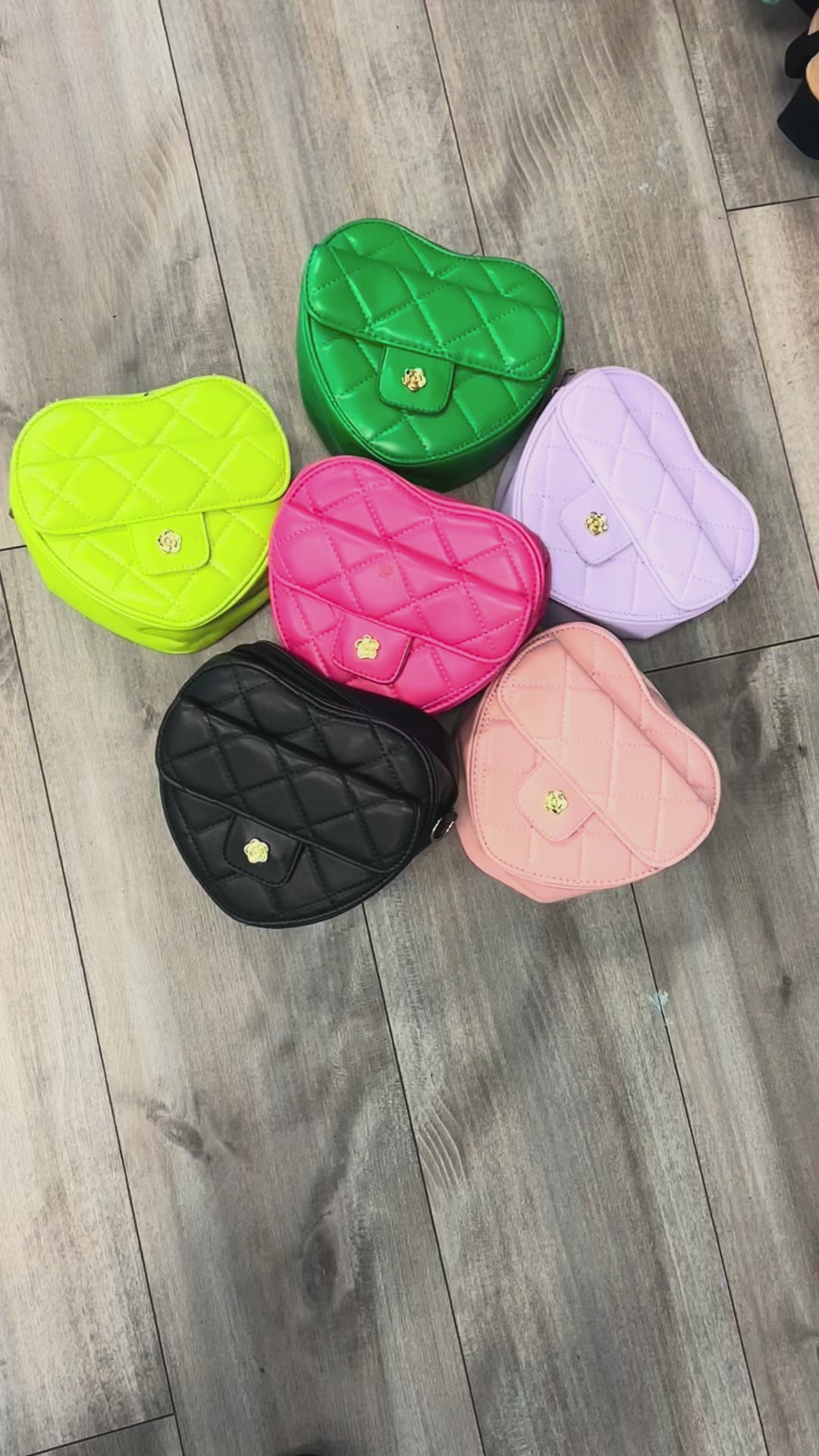 Luxe Heart Crossbody Bag